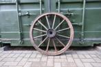 Houten wagenwiel, karrewiel, in goede staat! ø 82 cm., Ophalen of Verzenden