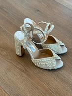 Look a like jimmy choo schoenen, Kleding | Dames, Ophalen of Verzenden, Zo goed als nieuw, Wit, Sneakers of Gympen