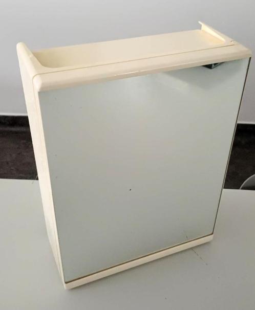 vintage spiegelkastje medicijnkastje badkamer jaren 70-80, Huis en Inrichting, Badkamer | Badkamermeubels, Gebruikt, Spiegelkast