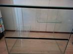 Terrarium met 2 verdiepingen 50x60x40, Dieren en Toebehoren, Ophalen, Zo goed als nieuw, Terrarium of Paludarium