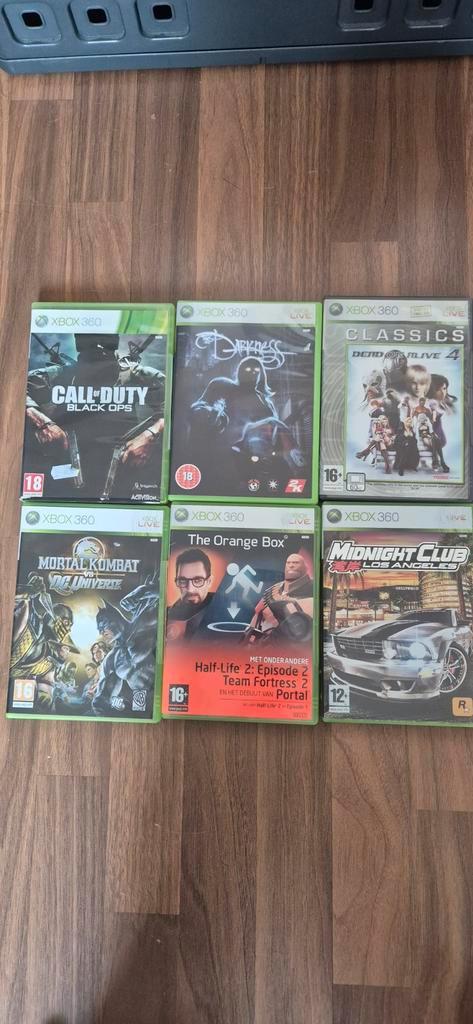Xbox 360 Games - Diverse Collectie, Spelcomputers en Games, Games | Overige, Gebruikt, Overige genres, 1 speler, Vanaf 3 jaar