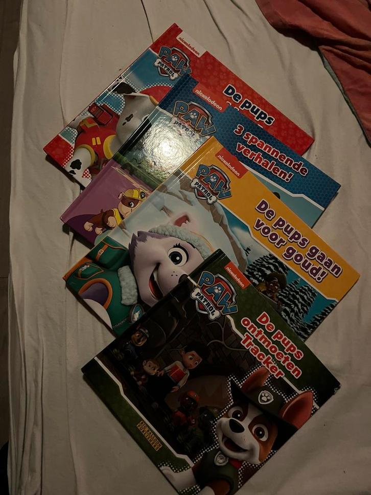 Paw Patrol Boeken Collectie, Boeken, Kinderboeken | Jeugd | onder 10 jaar, Gelezen, Sprookjes, Ophalen of Verzenden