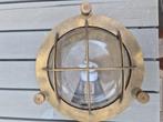 Scheepslamp messing, Antiek en Kunst, Antiek | Lampen, Ophalen of Verzenden