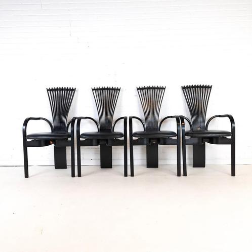 4x vintage stoel Totem Torstein Nilsen, Antiek en Kunst, Antiek | Meubels | Stoelen en Banken, Ophalen