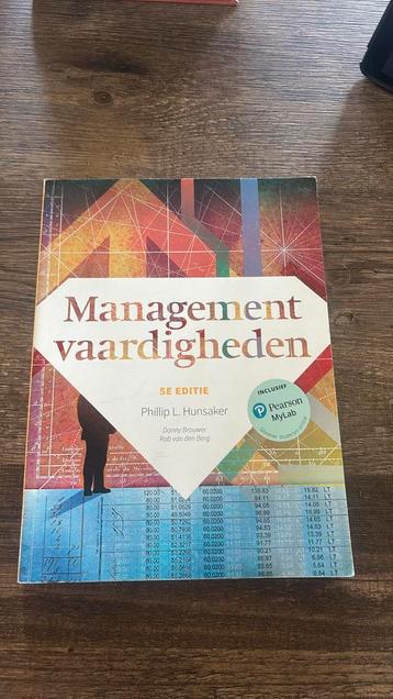 Managementvaardigheden met MyLab NL toegangscode beschikbaar voor biedingen