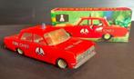 Blikken rode Fire Chief auto, Ophalen of Verzenden, Gebruikt, Auto's