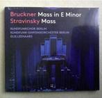 Rundfunkchor Berlin Bruckner Mass In E Minor Stravinsky Mass, Verzenden, Modernisme tot heden, Nieuw in verpakking, Vocaal