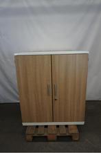 Houten archiefkast kantoorkast opbergkast kast, Niet ingevuld, Gebruikt, 100 tot 150 cm, 100 tot 150 cm