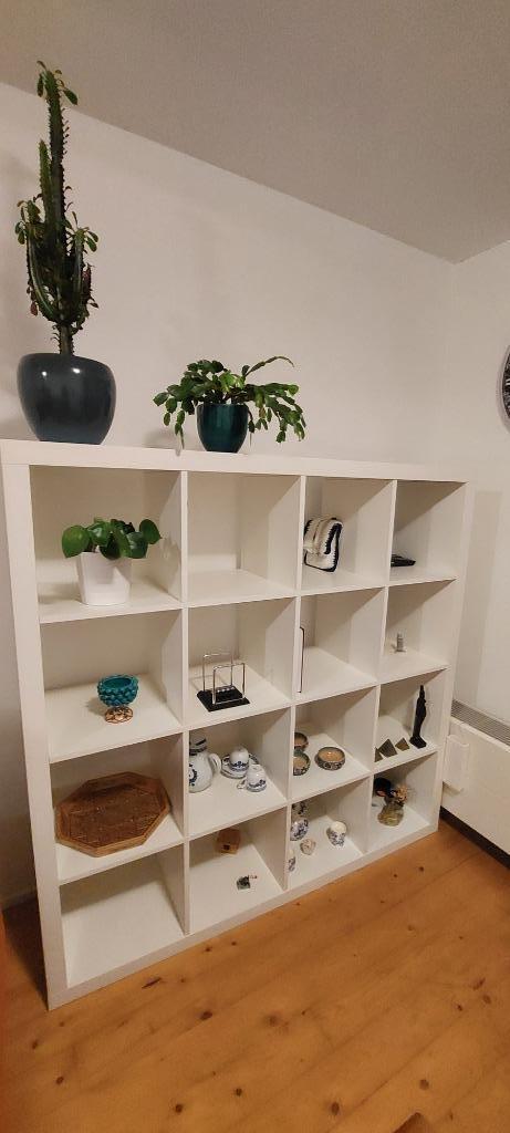 3 witte kasten/room dividers, Huis en Inrichting, Kasten | Boekenkasten, Gebruikt, Minder dan 100 cm, 25 tot 50 cm, Overige houtsoorten