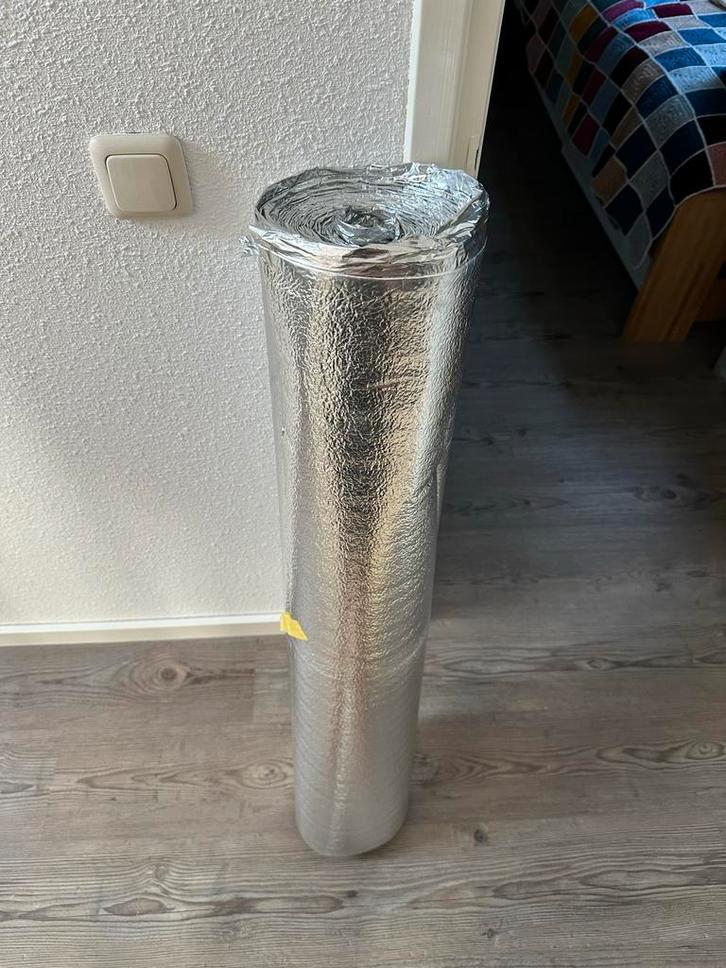 Therma-Foil Reflecterende Isolatie - laminaat ondervloer, Doe-het-zelf en Verbouw, Isolatie en Afdichting, Nieuw, Vloerisolatie