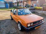 Volkswagen Golf 1.8 GL Cabriolet 1987 Bruin, Auto's, Voorwielaandrijving, 4 cilinders, 4 stoelen, 1200 kg