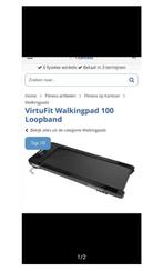 Virtufit walkingpad 100 loopband nieuw in doos, Sport en Fitness, Fitnessapparatuur, Ophalen, Nieuw, Loopband