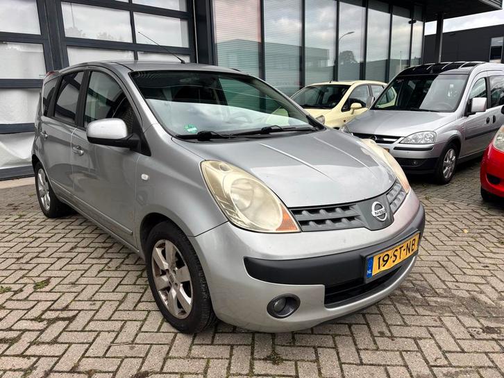 Nissan Note 1.4 16V 2006 Grijs, Auto's, Nissan, Bedrijf, Note, Benzine, C, MPV, Handgeschakeld, Origineel Nederlands, Zilver of Grijs