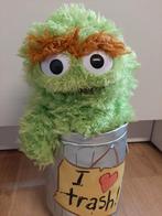 Sesamstraat Oscar knuffel 40 cm, Kinderen en Baby's, Speelgoed | Knuffels en Pluche, Ophalen of Verzenden