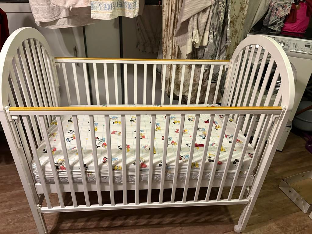 Amerikaans ledikant met matras., Ophalen, Gebruikt, Ledikant