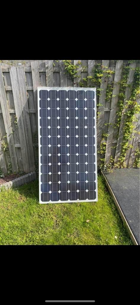 Zonnepaneel acculaadset 12 / 24 volt, Caravans en Kamperen, Caravan accessoires, Zo goed als nieuw, Ophalen