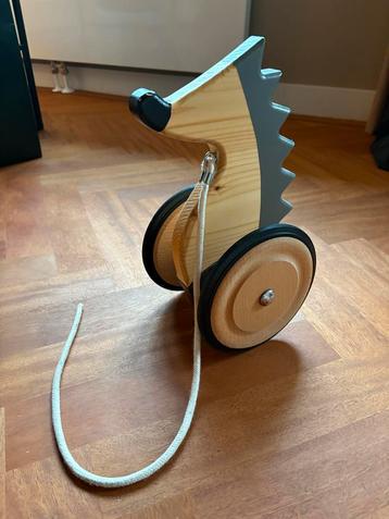 Houten Egel Speelgoed - Verzwaard & Mooi! beschikbaar voor biedingen