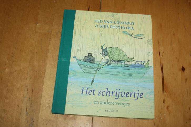 Het schrijvertje, Ted van Lieshout  Sieb Posthuma, Boeken, Kinderboeken | Kleuters, Gelezen, Fictie algemeen, 4 jaar, Jongen of Meisje