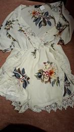 Leuke jumpsuit - Maat S, Kleding | Dames, Wit, Ophalen of Verzenden, Zo goed als nieuw, SHK Paris