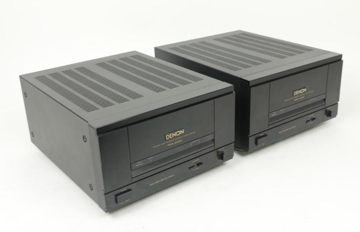denon poa 4400 mono eindversterkers -, Audio, Tv en Foto, Versterkers en Receivers, Stereo, 120 watt of meer, Denon, Ophalen