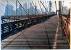 Grote Poster Brooklyn Bridge nieuw in doos 200x140, Ophalen, Nieuw