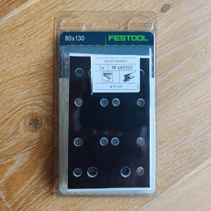 Festool schuurzool SSH-STF-80x130/12 voor schuurmachine, Doe-het-zelf en Verbouw, Gereedschap | Schuurmachines, Nieuw, Vlakschuurmachine