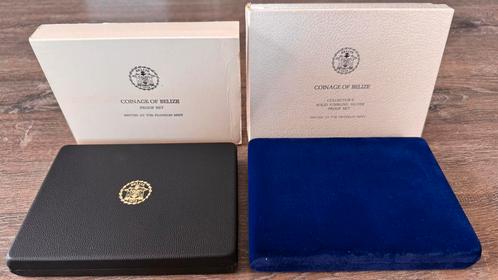 Coinage of Belize 2-delige set (2), Postzegels en Munten, Munten | Europa | Niet-Euromunten, Setje, Overige landen, Zilver, Ophalen of Verzenden