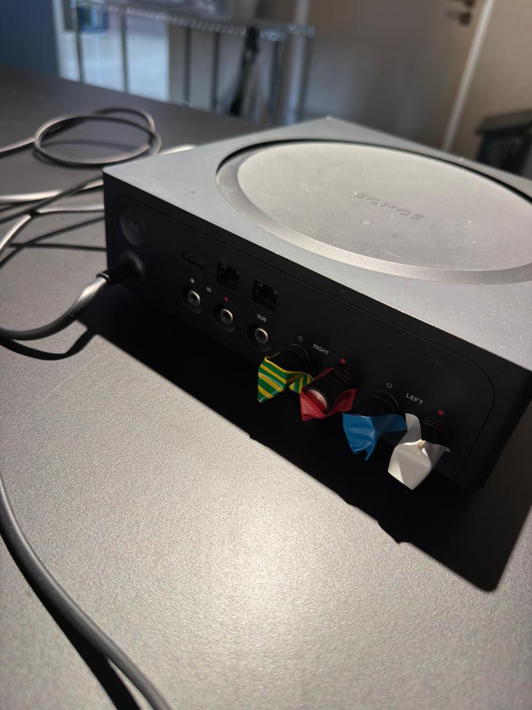 Sonos Amp - Krachtige draadloze versterker, Audio, Tv en Foto, Versterkers en Receivers, Gebruikt, 120 watt of meer, Stereo, Ophalen