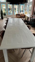 Eettafel wit 300 x 100 cm, Huis en Inrichting, Tafels | Eettafels, 200 cm of meer, 50 tot 100 cm, Gebruikt, Rechthoekig