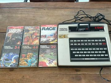 Vintage Philips Videopack G7000 met vele games beschikbaar voor biedingen
