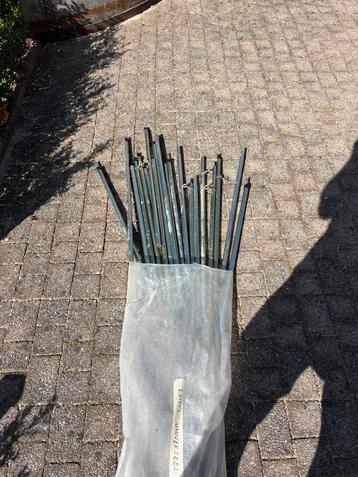 Universele luifel set (stalen stokken) beschikbaar voor biedingen