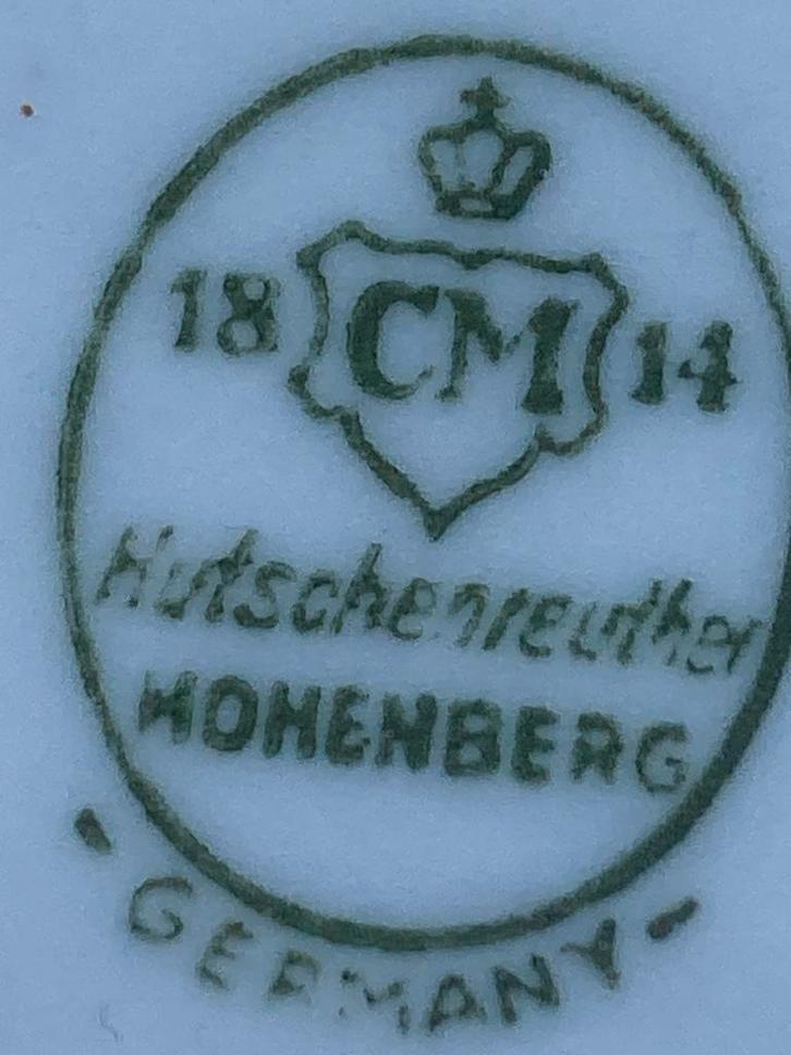 Antieke Koek Schaal Hutschenreuther Hohenberg, Antiek en Kunst, Antiek | Porselein, Ophalen of Verzenden