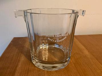 Glazen ijsemmer - Petite Liquorelle - Moët & Chandon beschikbaar voor biedingen