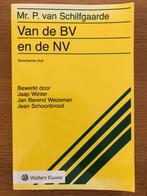 Studieboek Van de BV en de NV, Overige wetenschappen, Mr. P van Schilfgaarde, Ophalen of Verzenden, Zo goed als nieuw