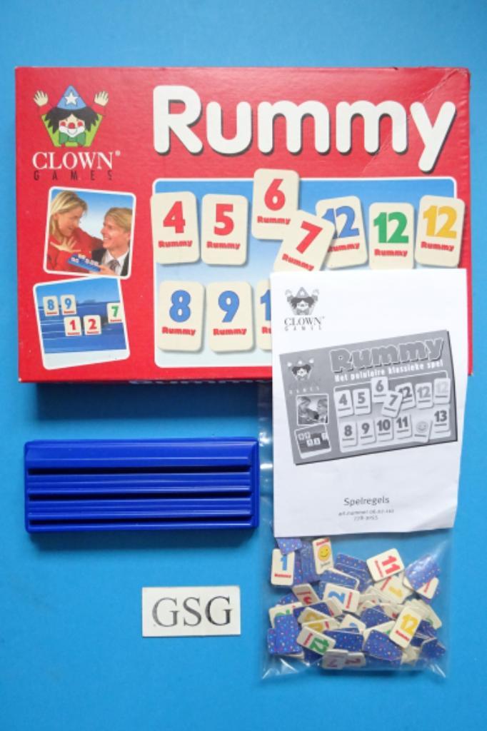 Rummy nr. 06.07.110-02, Hobby en Vrije tijd, Gezelschapsspellen | Overige, Zo goed als nieuw, Ophalen
