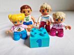 Duplo poppetjes gezin BLOND haar, Kinderen en Baby's, Speelgoed | Duplo en Lego, Ophalen of Verzenden, Gebruikt, Duplo