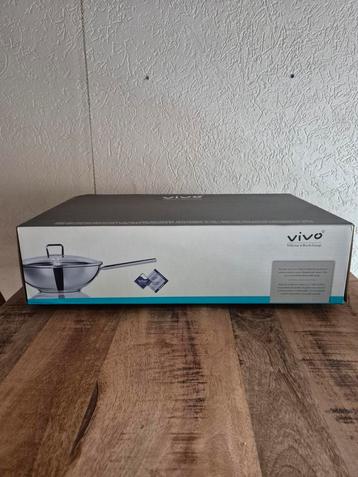 Nieuw!!! Vivo Villeroy en Boch wokpan met deksel 30 cm beschikbaar voor biedingen