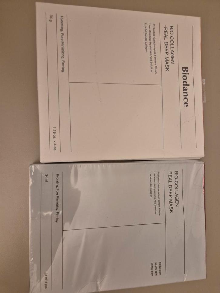 Biodance Bio Collagen Masker - Nieuw!, Sieraden, Tassen en Uiterlijk, Uiterlijk | Gezichtsverzorging, Nieuw, Gehele gezicht, Ophalen of Verzenden