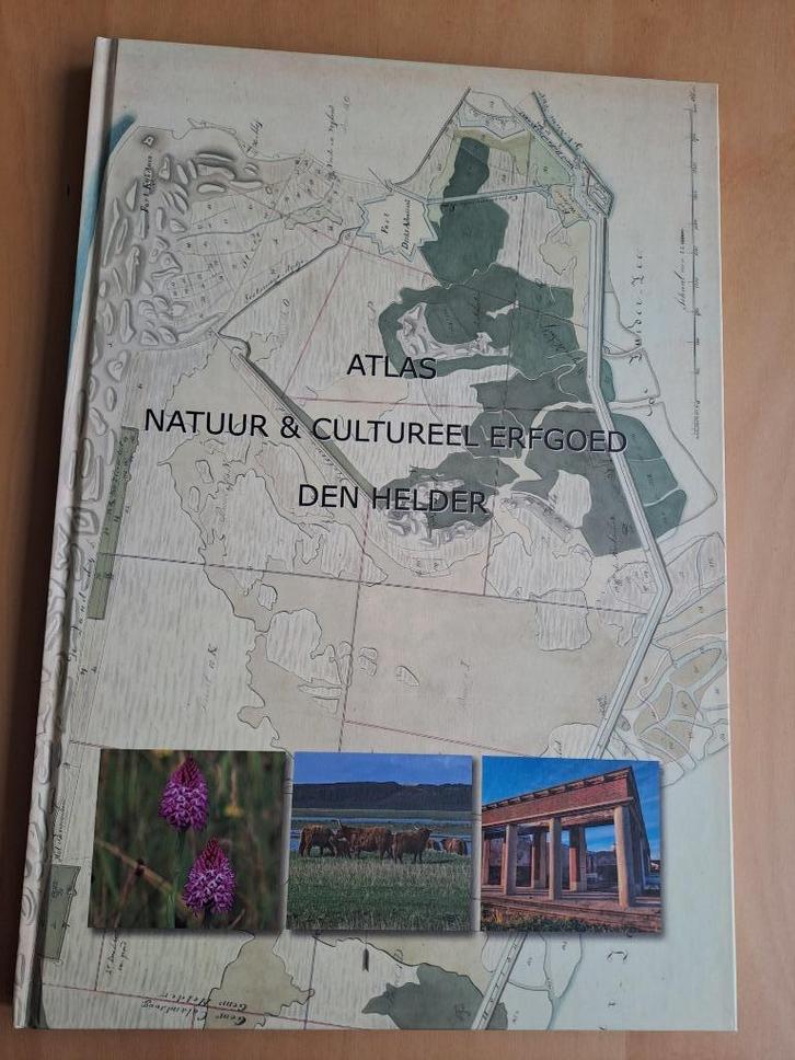 Atlas Natuur en Cultureel Erfgoed Den Helder, Boeken, Atlassen en Landkaarten, Zo goed als nieuw, Overige atlassen, Nederland