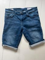 Korte broek jeans, jogdenim maat 32, S Oliver, W32 (confectie 46) of kleiner, Gedragen, Blauw