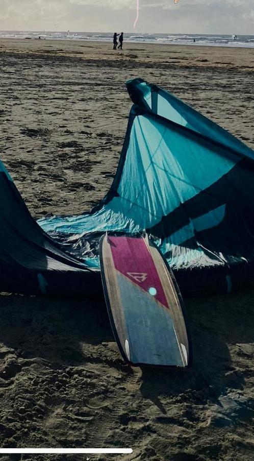 F-one Bandit S 7+9+bar, Watersport en Boten, Kitesurfen, Gebruikt, Kite, 9 m², Geen board, Ophalen of Verzenden