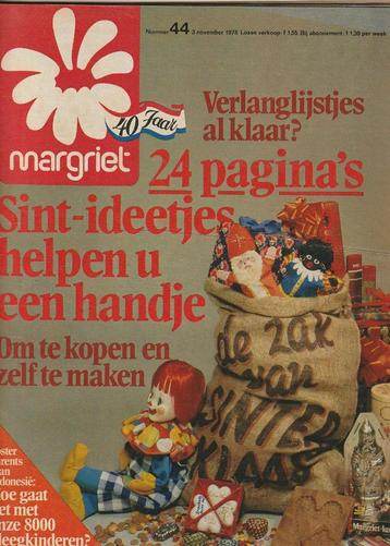Vintage Margriet 1978 n.44 Sinterklaas cadeautjes doeboek beschikbaar voor biedingen