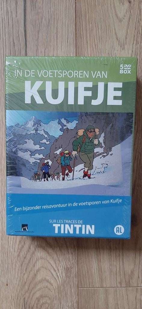 In de Voetsporen van Kuifje - DVD Boxset, Alle leeftijden, Boxset, Ophalen of Verzenden, Kunst of Cultuur