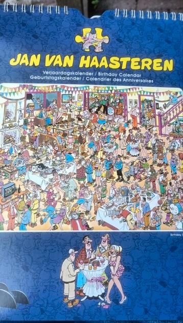 Jan van Haasteren verjaardags kalender geen puzzel beschikbaar voor biedingen