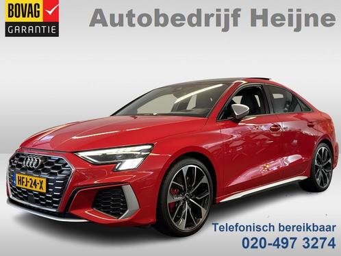 Audi S3 Limousine 2.0 TFSI 310PK S3 QUATTRO HEAD-UP/LEDER/PA, Auto's, Audi, Bedrijf, Te koop, S3, 4x4, ABS, Achteruitrijcamera