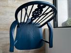 Prachtig gerestaureerd Engelse Windsor Wheelback Chair Blauw, Huis en Inrichting, Stoelen, Ophalen, Gebruikt, Blauw, Eén