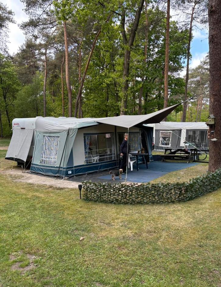 Voortent Gerjak, Caravans en Kamperen, Caravans, Particulier, Luifel, Ophalen of Verzenden