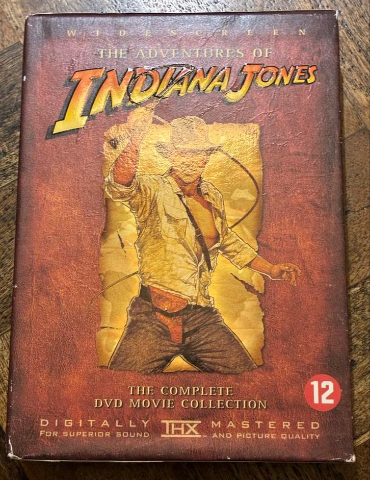 Indiana Jones - Complete Movie Collection DVD, Cd's en Dvd's, Dvd's | Overige Dvd's, Gebruikt, Boxset, Vanaf 12 jaar, Ophalen of Verzenden