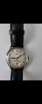 mooie oude vintage voor de oorlog omega, Staal, Polshorloge, Omega, 1960 of later