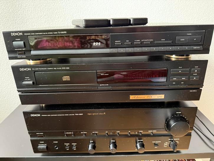 Denon audio installatie – versterker, CD-speler & tuner., Audio, Tv en Foto, Stereo-sets, Gebruikt, Cd-speler, Tuner of Radio